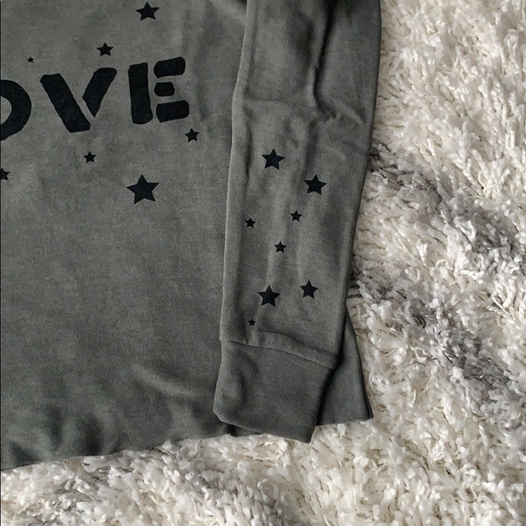Chaser Love Stars Vented Raglan Top - Picture 6 of 8
